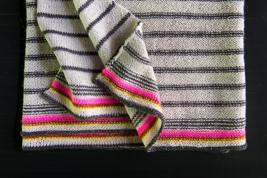 Ticking Stripe Wrap | Purl Soho