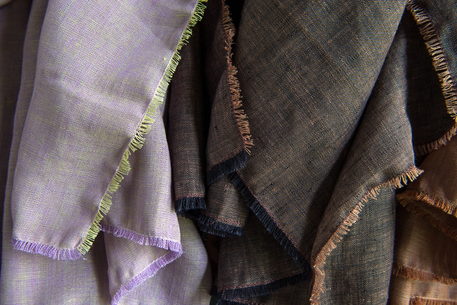 Watercolor Linen Wrap | Purl Soho