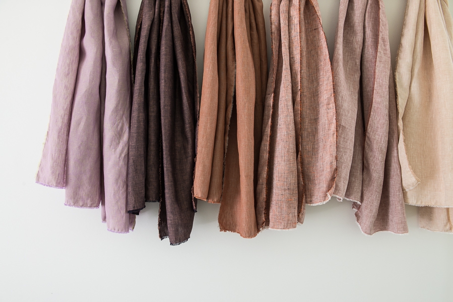 Watercolor Linen Wrap | Purl Soho