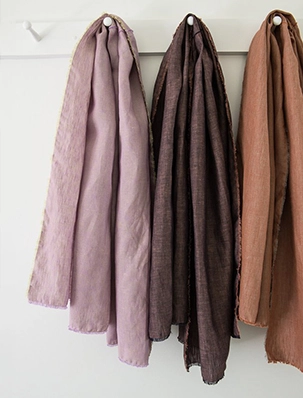 Watercolor Linen Wrap | Purl Soho