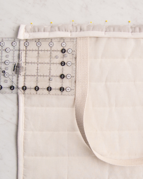 Puffy Tote in Nani Iro’s Quilted Double Gauze | Purl Soho