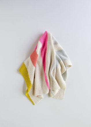 Colorful Wedges Baby Blanket | Purl Soho