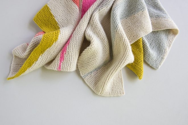Colorful Wedges Baby Blanket | Purl Soho