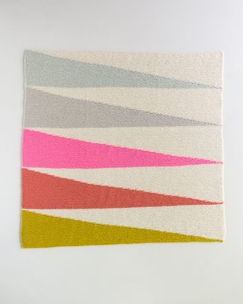Colorful Wedges Baby Blanket | Purl Soho
