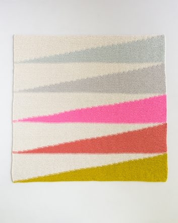 Colorful Wedges Baby Blanket | Purl Soho