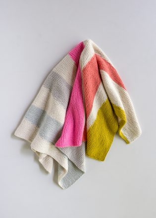 Colorful Wedges Baby Blanket | Purl Soho