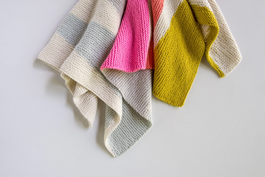 Colorful Wedges Baby Blanket | Purl Soho