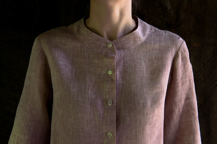 Merchant & Mills’ Union Dress in Watercolor Linen | Purl Soho