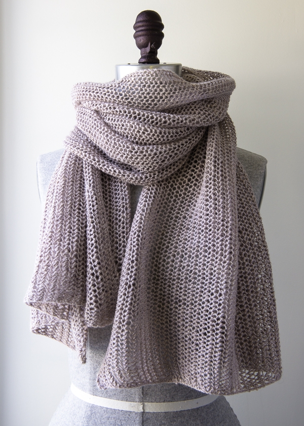 Open Air Wrap in Linen Quill | Purl Soho