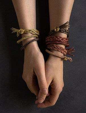 Braided Leather Bracelets | Purl Soho