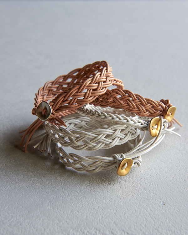 Braided Leather Bracelets | Purl Soho