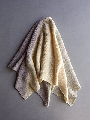 Knit Four Points Baby Blanket | Purl Soho