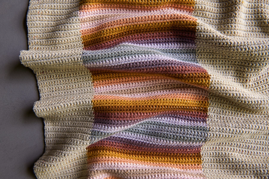 Stacked Coins Blanket | Purl Soho