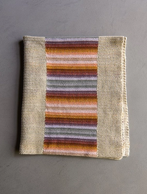 Stacked Coins Blanket | Purl Soho