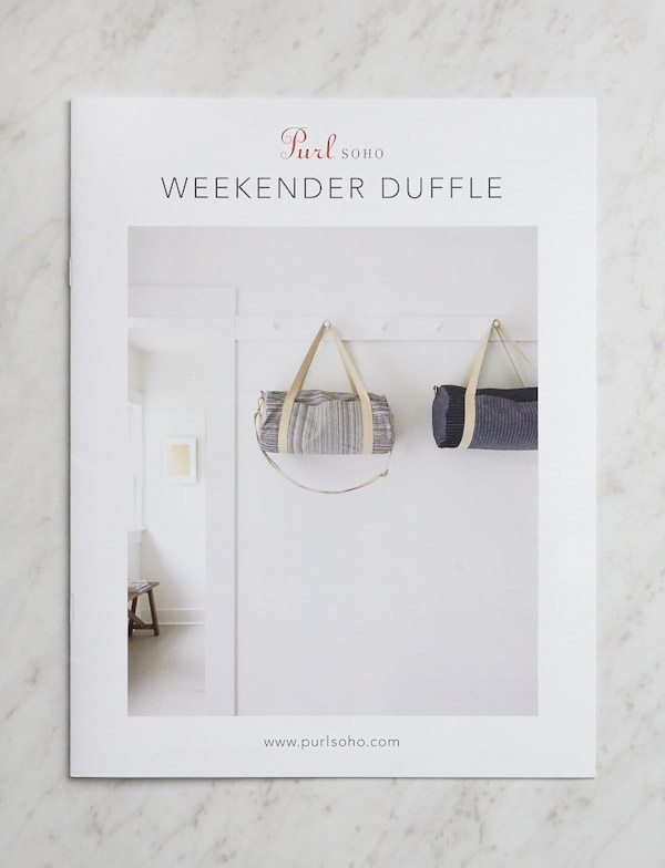 Weekender Duffle | Purl Soho