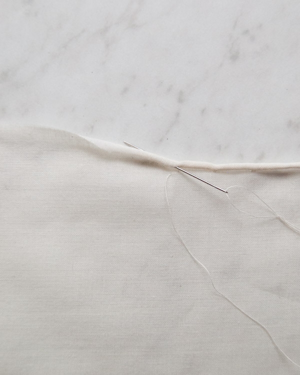 Rolled Hem Tassel Wrap | Purl Soho