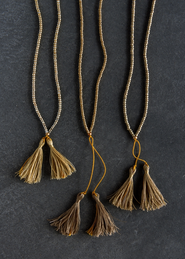 Beads + Tassels Necklaces | Purl Soho