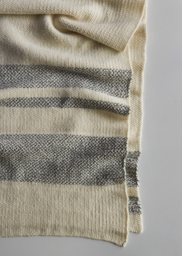 Peppered Stripes Wrap | Purl Soho