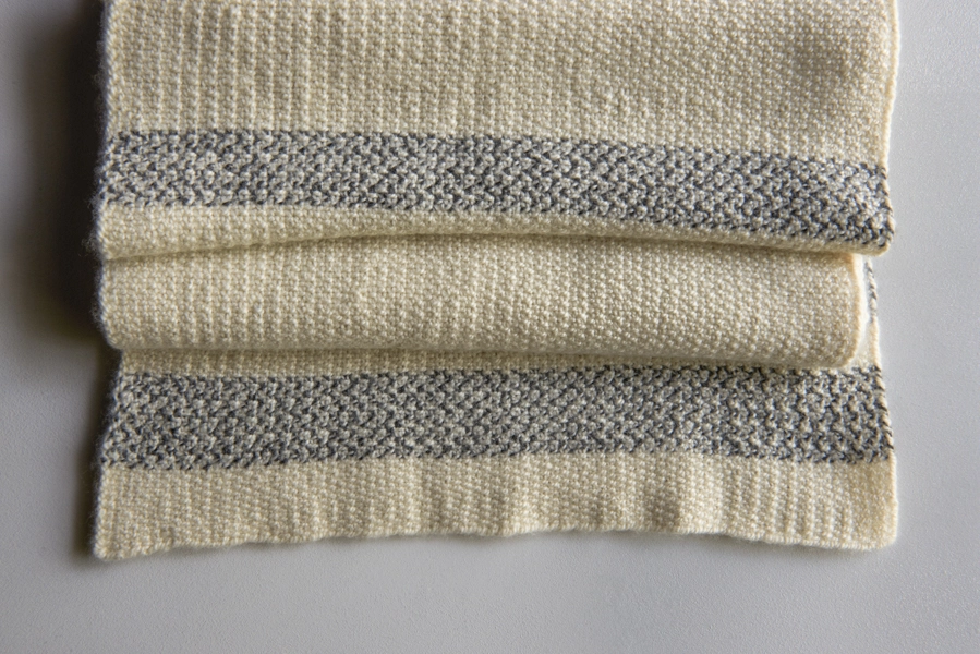 Peppered Stripes Wrap | Purl Soho