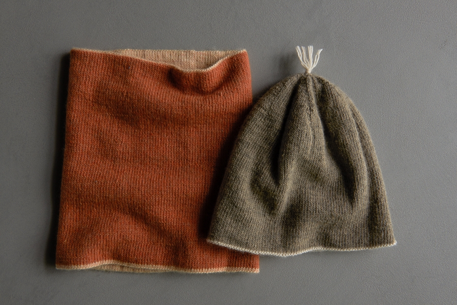 Reversible Hat + Reversible Cowl in New Colors | Purl Soho