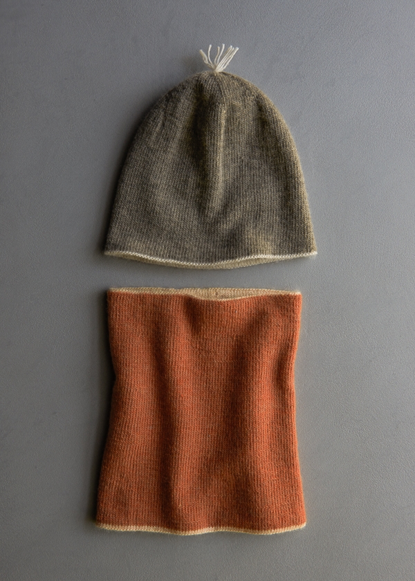 Reversible Hat + Reversible Cowl in New Colors | Purl Soho