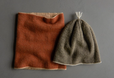 Reversible Hat + Reversible Cowl in New Colors