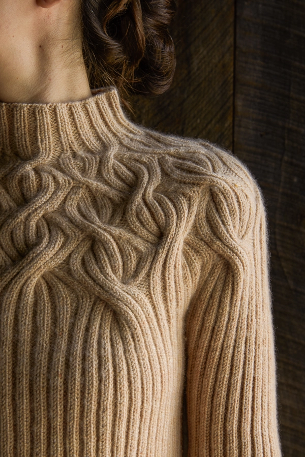 Botanical Yoke Pullover - Purl Soho, Beautiful Yarn For Beautiful  KnittingPurl Soho