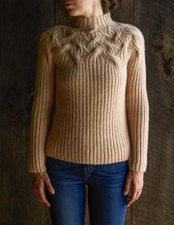 Botanical Yoke Pullover | Purl Soho