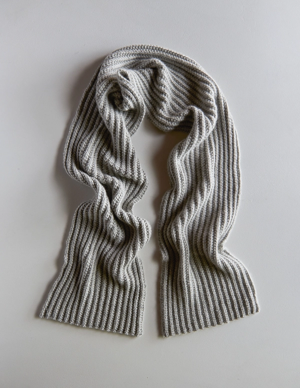 Mistake Rib Scarf in Cashmere Merino Bloom | Purl Soho