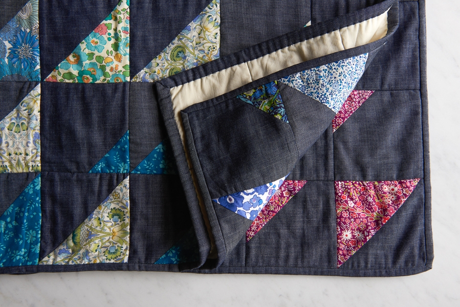 Prism Quilt in Liberty of London, Cool Bundle | Purl Soho