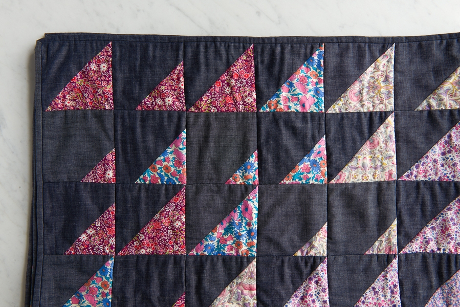 Prism Quilt in Liberty of London, Cool Bundle | Purl Soho