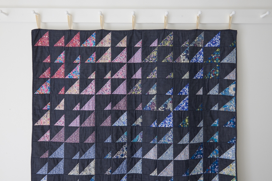 Prism Quilt in Liberty of London, Cool Bundle | Purl Soho