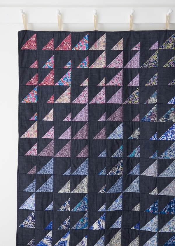 Prism Quilt in Liberty of London, Cool Bundle | Purl Soho