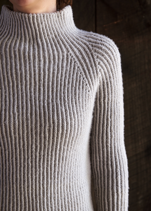 Ribbed Unisex Jumper Knitting Pattern