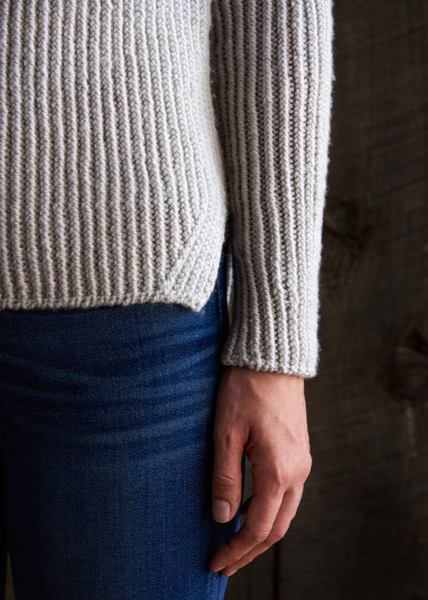 Twisted Rib Pullover | Purl Soho