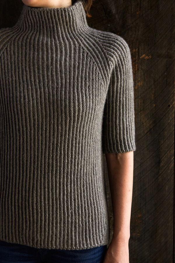 Twisted Rib Pullover | Purl Soho