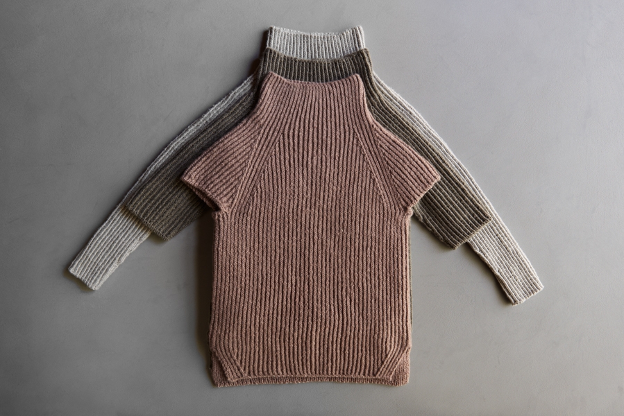 Ribbed Unisex Jumper Knitting Pattern