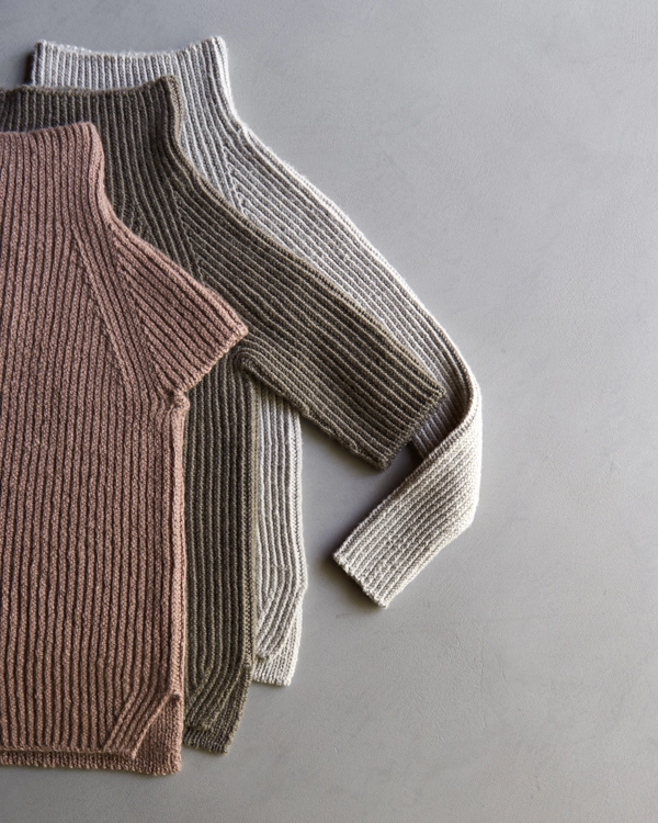 Twisted Rib Pullover - Purl Soho | Beautiful Yarn For Beautiful