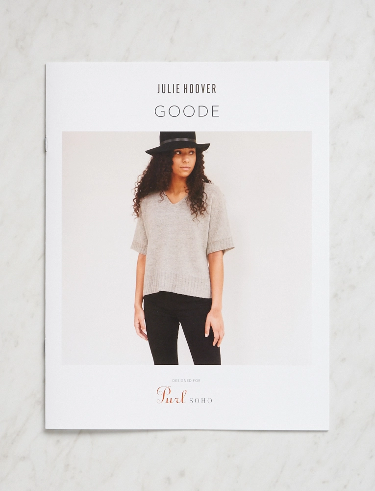 Julie Hoover for Purl Soho: Goode | Purl Soho