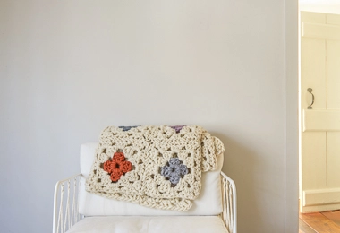 Granny Square Blanket in Gentle Giant