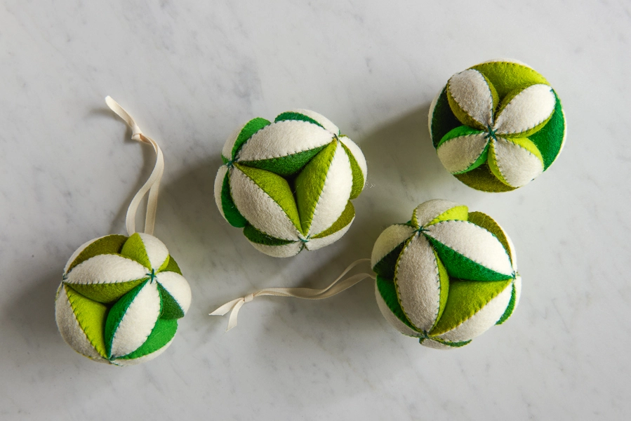 Hand Sewn Puzzle Ball | Purl Soho