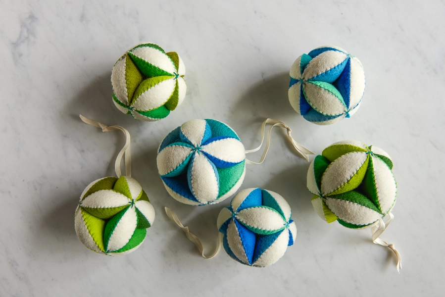 Hand Sewn Puzzle Ball | Purl Soho