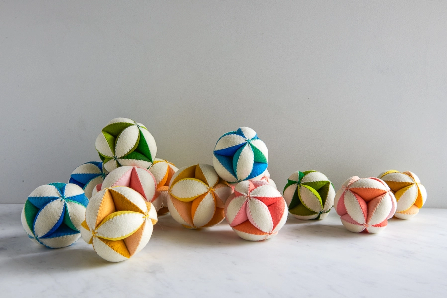 Hand Sewn Puzzle Ball | Purl Soho