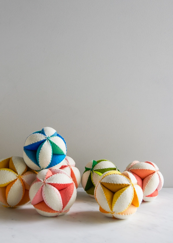 Hand Sewn Puzzle Ball | Purl Soho