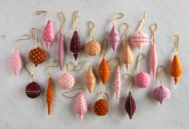 Heirloom Wool Ornaments in New Colors