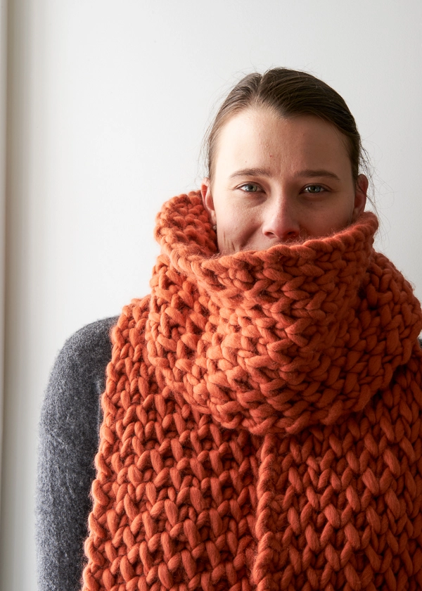 Lattice Brioche Scarf | Purl Soho