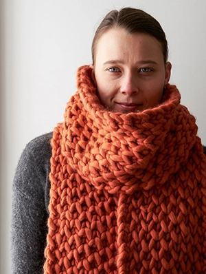 Lattice Brioche Scarf | Purl Soho