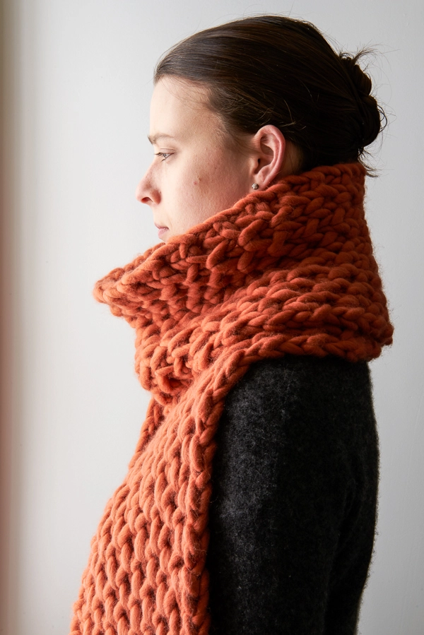 Lattice Brioche Scarf | Purl Soho