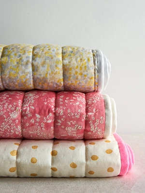 Pure + Simple Quilted Blankets | Purl Soho