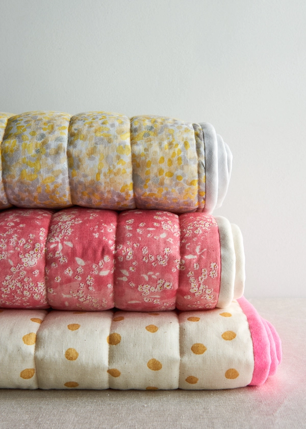 Pure + Simple Quilted Blankets | Purl Soho